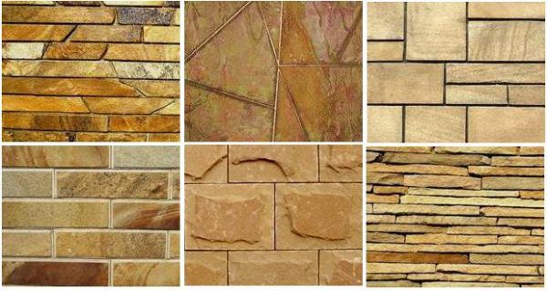 Sandstone construction material